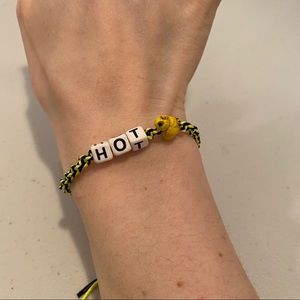 “Hot Chick” Rope Bracelet (Venessa Arizaga)